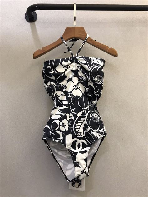 chanel bikini damen|chanel swimsuit 2022.